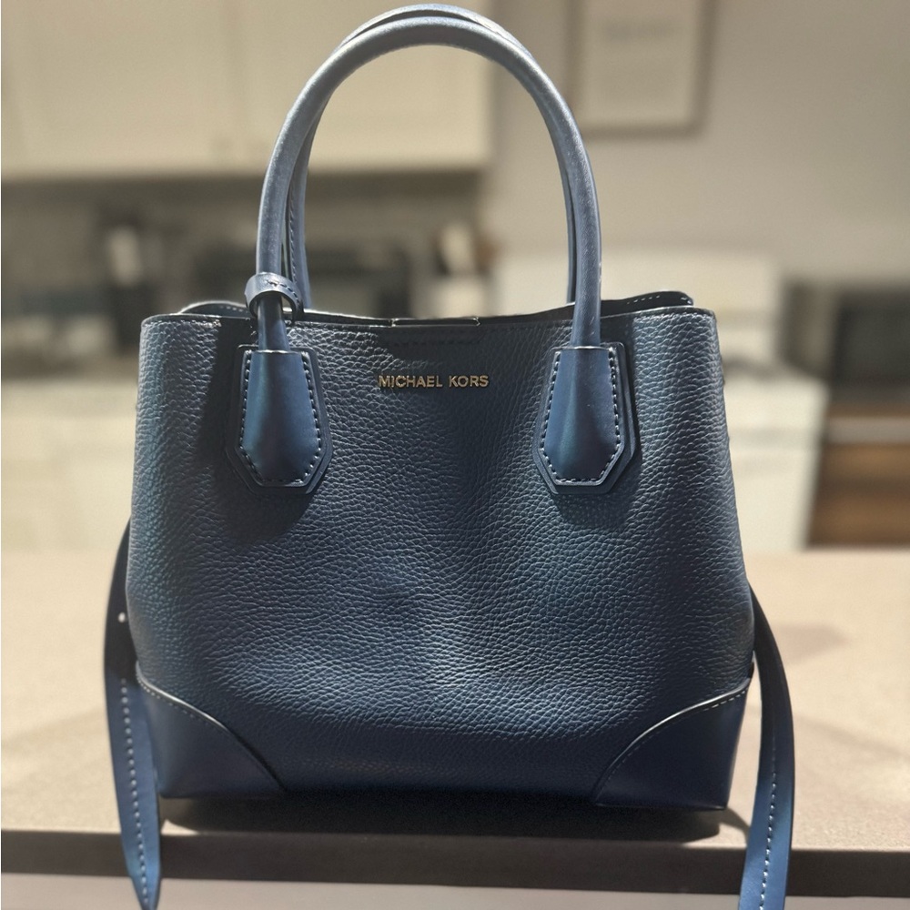 Michael Kors Dark Blue Shoulder Bag